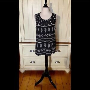 🍀Lucky Brand Sleeveless Linen Blend Top🍀